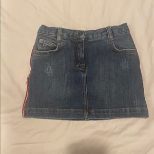 Dolce & Gabbana junior denim skirt size 5